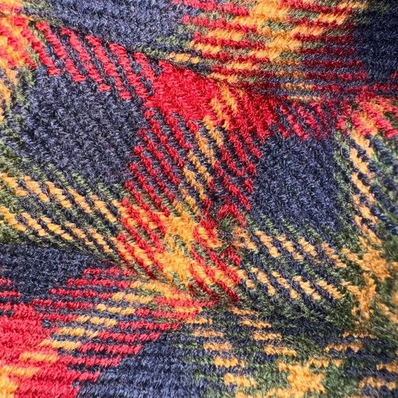 Vintage 90s Clifford & Wills Women’s Wool Plaid Belted Jacket Shacket Sz 10 - Picture 5 of 8